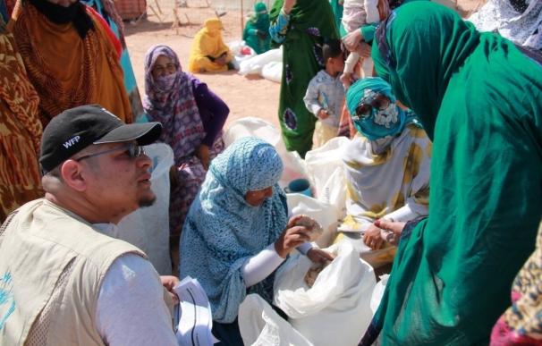 El PMA agradece al Gobierno español y las CCAA sus 1,9 millones para ayudar a refugiados saharauis