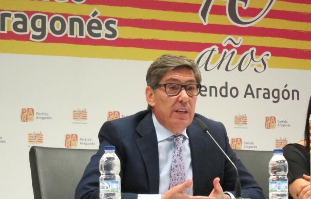 Aliaga (PAR) recuerda a Rajoy que el nuevo PHN deberá respetar el acuerdo electoral entre ambas formaciones