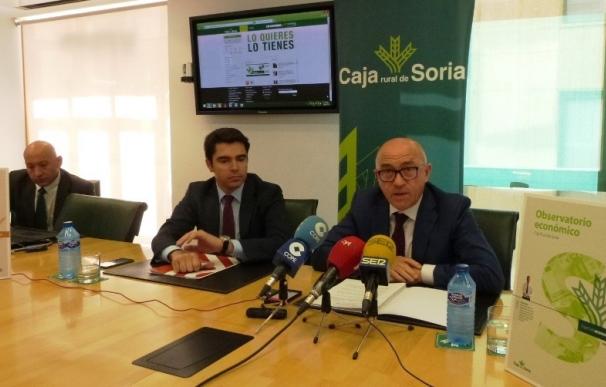 La Caja Rural de Soria ofrecerá una novedosa previsión del PIB a nivel provincial