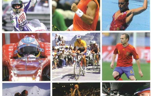 El libro de fotos Los Mitos Esenciales del Deporte Español recorre las victorias deportivas de nuestra élite