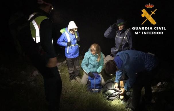 Rescatada una familia holandesa que hacía senderismo y se perdió en Picos de Europa por la niebla