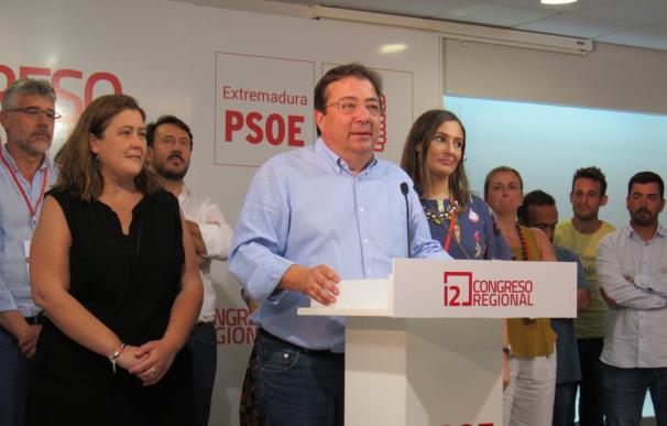 Vara asevera que el PSOE extremeño "sale mucho más fuerte" tras las primarias para "ganarle al PP"