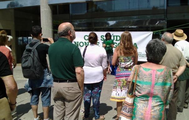 La 26ª Marcha Blanca denuncia en A Coruña que este verano será "uno de los años" con más cierres de camas en el Sergas