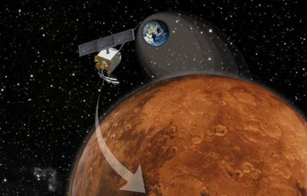 La misión india a Marte está a un mes de su destino