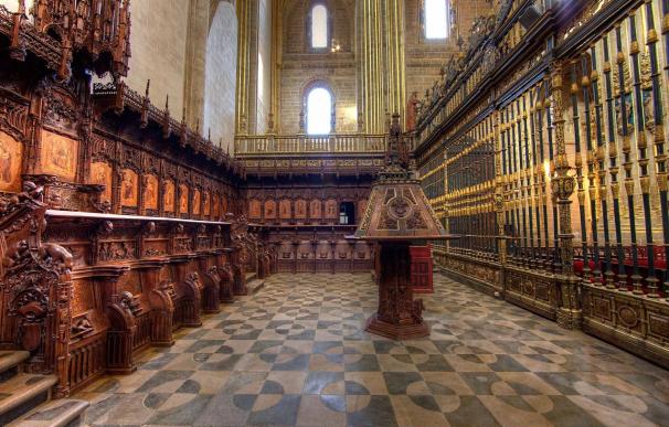 La restauración del conjunto del Coro de la Catedral Nueva de Plasencia (Cáceres) se inaugurará el próximo miércoles