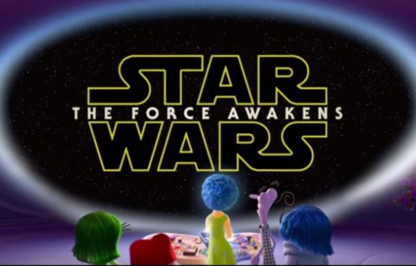 Inside Out visiona el trailer de la ultima entrega de Star Wars