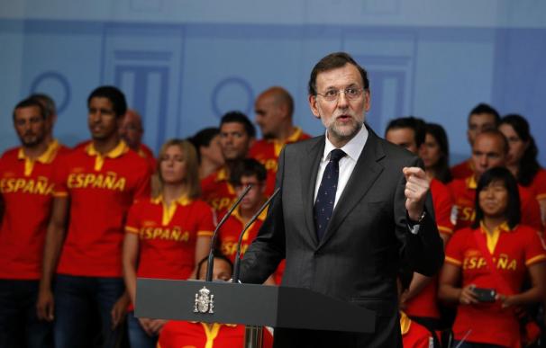 Rajoy despide "orgulloso y honrado" al equipo paralímpico español
