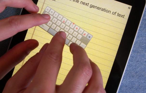 BlindType, un nuevo teclado para tablets y otros dispositivos móviles