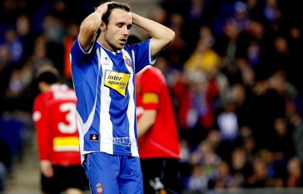 Verdú se convierte en el pichichi del Espanyol, con cuatro goles
