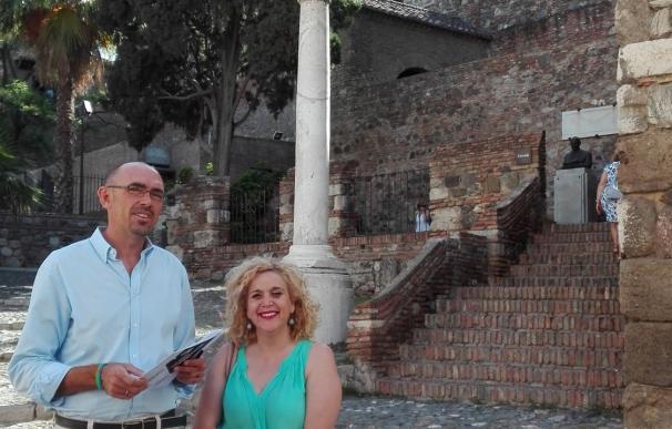 Málaga para la Gente critica que el Ayuntamiento tiene "abandonado" el conjunto monumental Alcazaba-Gibralfaro
