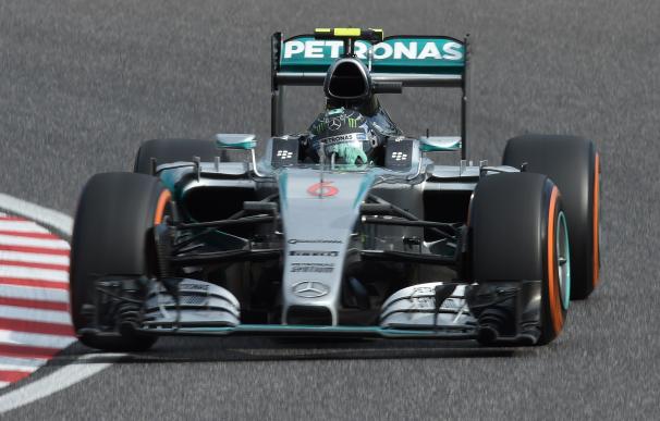 Nico Rosberg marcó el mejor tiempo en la sesión de calificación. / AFP