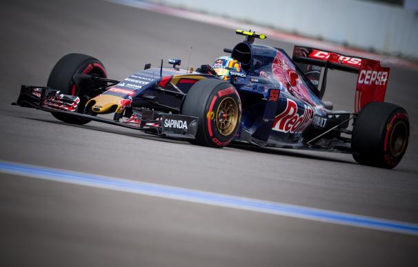 Scuderia Toro Rosso's Spanish driver Carlos Sainz