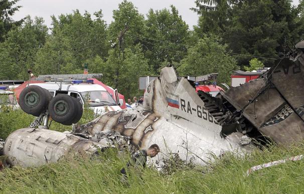 Más de 40 muertos en el accidente de Rusia