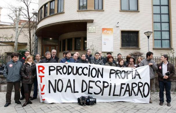 La huelga en la estatal RTVE impide la emisión normal de la programación