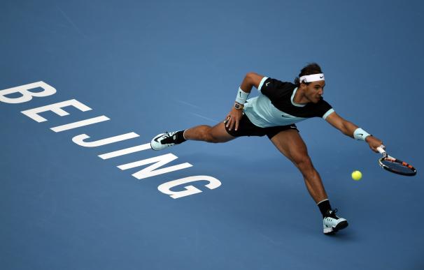 Nadal disputará la final del abierto de Pekín ante Djokovic. / AFP