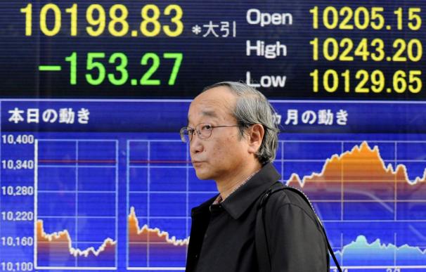 El Nikkei sube 31,30 puntos, un 0,30 por ciento, hasta los 10.253,14 puntos