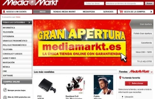 Media Markt lanzará el 30 de agosto su tienda 'online' en España
