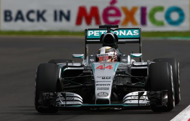 Lewis Hamilton, en el GP de México