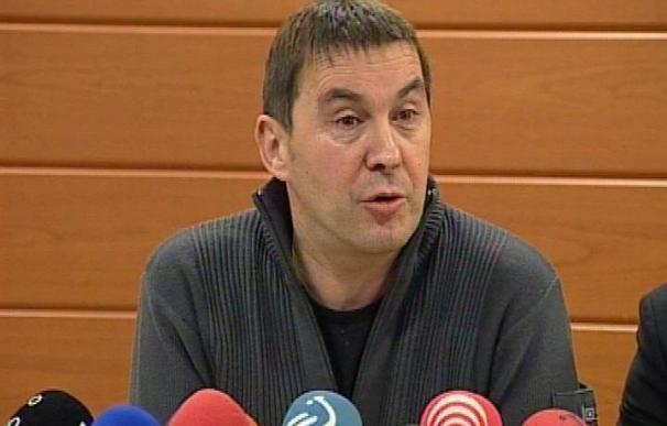 Otegi intervendrá el 1 de marzo en una campa a 200 metros de la cárcel de Logroño tras salir de prisión