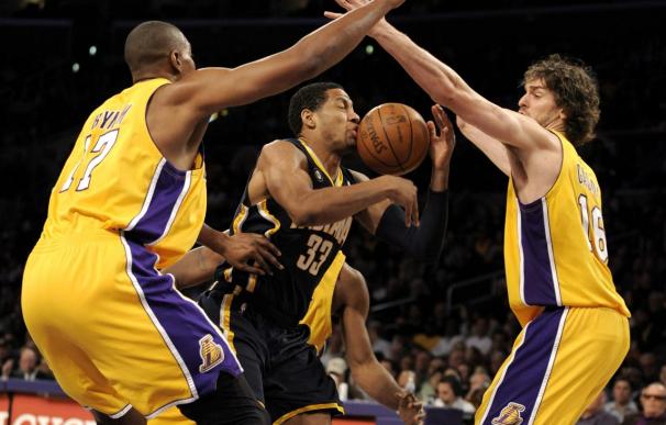 122-99. Los Lakers avasallan a Indiana a partir de la defensa