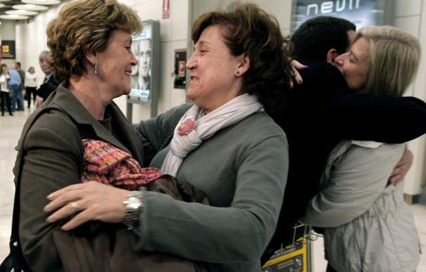 Llega a España el primer vuelo de Chile tras el terremoto