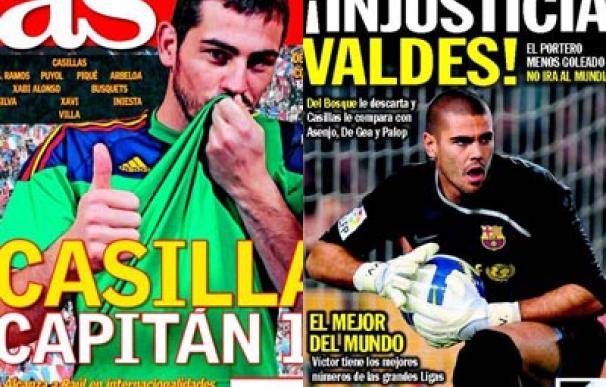 El partido de España ocupa las portadas de los medios deportivos
