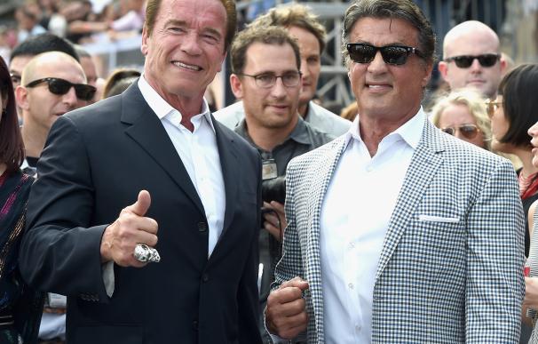 Schwarzenegger manda ánimos a Stallone / Getty Images