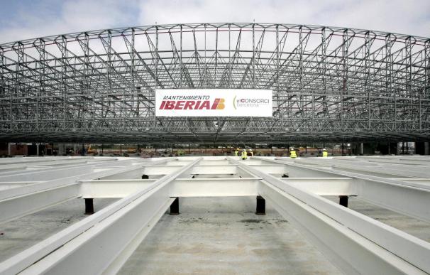 El nuevo hangar de Iberia en el Prat entrará en servicio en noviembre