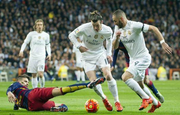 Las mejores imágenes del Real Madrid - Barcelona