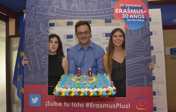 Casi un millón de españoles han participado en el programa Erasmus en los últimos 30 años
