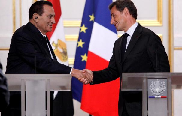 Sarkozy y Mubarak piden a israelíes y palestinos que aprovechen el "momento crucial"