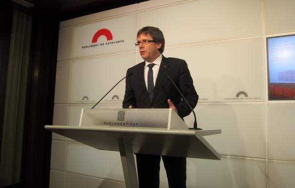 La conferencia de Puigdemont en Madrid sobre el referéndum costó 11.458 euros