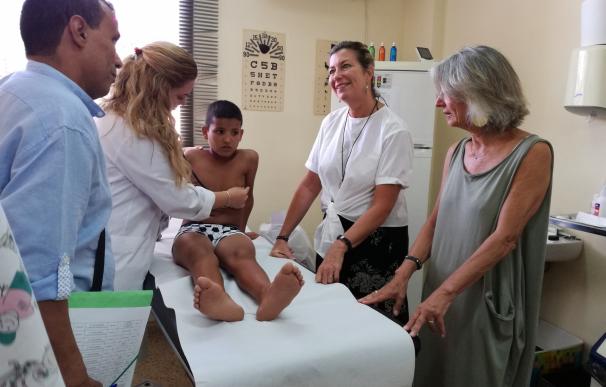 El IbSalut hace revisiones de salud a 47 niños saharauis de 'Vacances en Pau'