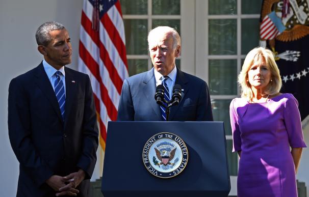 El vicepresidente Joe Biden anuncia su renuncia a presentarse a las presidenciales estadounidenses/AFP
