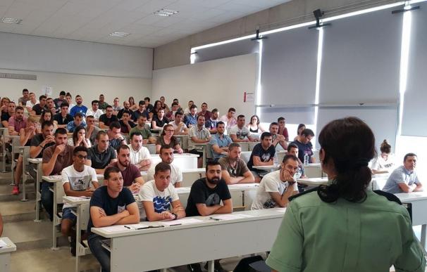 Un total de 2.522 aspirantes participan en Murcia en la oposición de la Escala de Cabos y Guardias de Guardia Civil