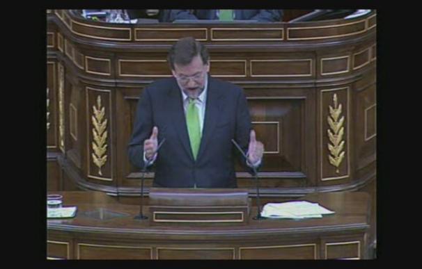 Rajoy a Zapatero: "No tiene autoridad moral para hablar de reformas"