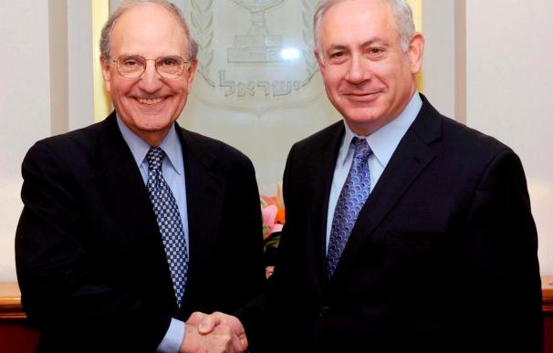 Mitchell se reúne con Netanyahu para avanzar en el proceso de paz con los palestinos