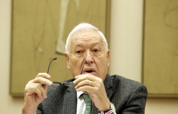 Margallo recibe al nuevo presidente de la Asamblea del Consejo de Europa, el español Pedro Agramunt