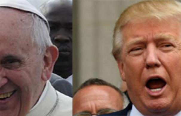 El Papa considera que sus muros no son cristianos y Trump se enfada