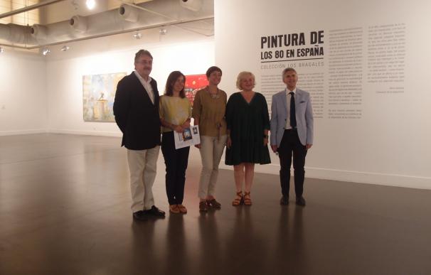 La sala Amós Salvador acoge hasta el 27 de agosto la muestra 'Pintura de los 80 en España. Colección Los Bragales'