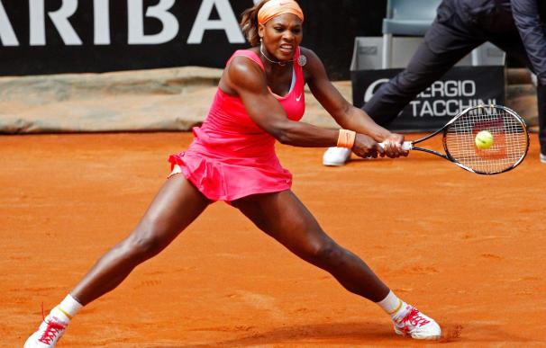 Serena Williams llega a semifinales de Roma y ahora espera a su hermana Venus