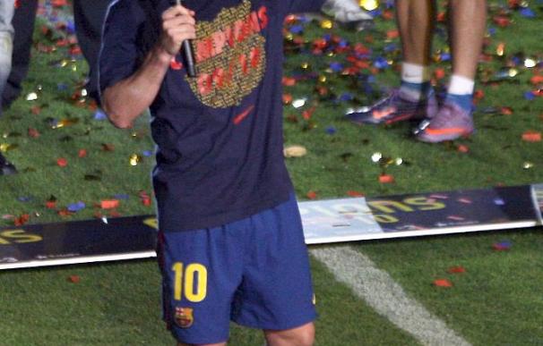 Messi se convierte en el más laureado en la historia del Trofeo EFE