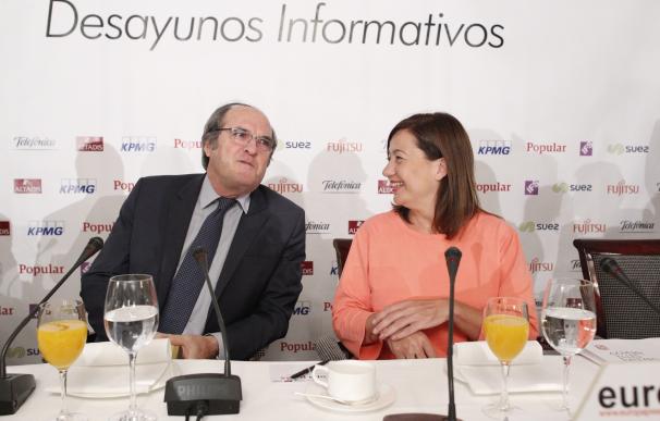 Armengol defiende que Pedro Sánchez presente una moción de censura contra Rajoy "cuando pueda" y vea "oportuno"