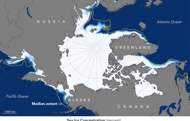 La NASA confirma que el Océano Ártico se hiela menos este invierno