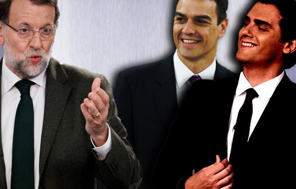 Rajoy ofrece las vicepresidencias del Gobierno a Sánchez y Rivera