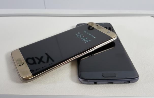 Los nuevos Galaxy S7.