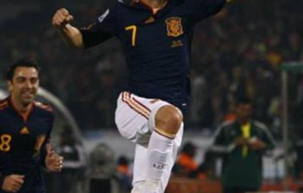 Iniesta marca el segundo gol de España ante Chile