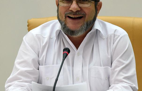 The head of the FARC guerrilla Timoleon Jimenez, a