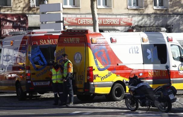 Herido grave un ciclista tras ser atropellado por una furgoneta en Carabanchel