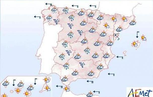 Mañana, temperaturas muy altas en puntos de Orense, Tenerife y Gran Canaria
